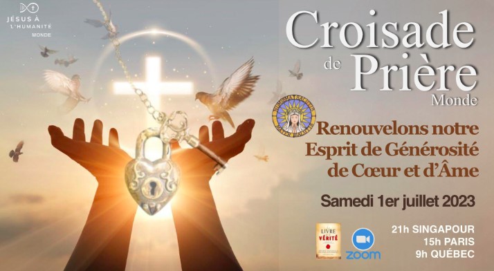 Croisade de Prière Mondiale Jésus à l’Humanité