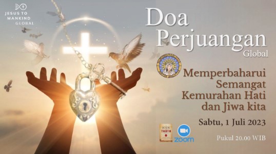 Jam Doa Perjuangan Jesus to Mankind untuk Pertobatan Para Pendosa, 29 Oktober 2022 pukul 8 malam waktu Indonesia Barat