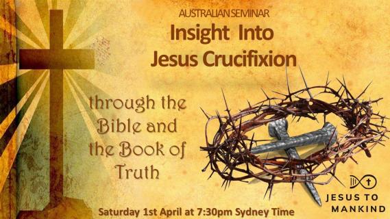 Jesus to Mankind Australia, April 2023 Newsletter