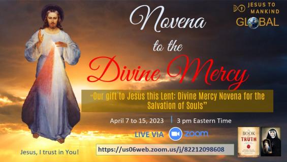 UPDATE - Invitation - Divine Mercy Novena - JTM North America - 3PM Eastern