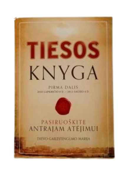 BOOK OF TRUTH VOLUME 1 FINALLY AVAILABLE IN LITHUANIAN