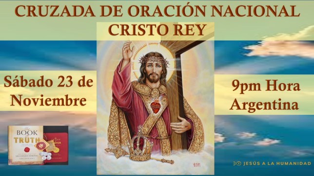 Cruzada de oración nacional de Argentina - CRISTO REY