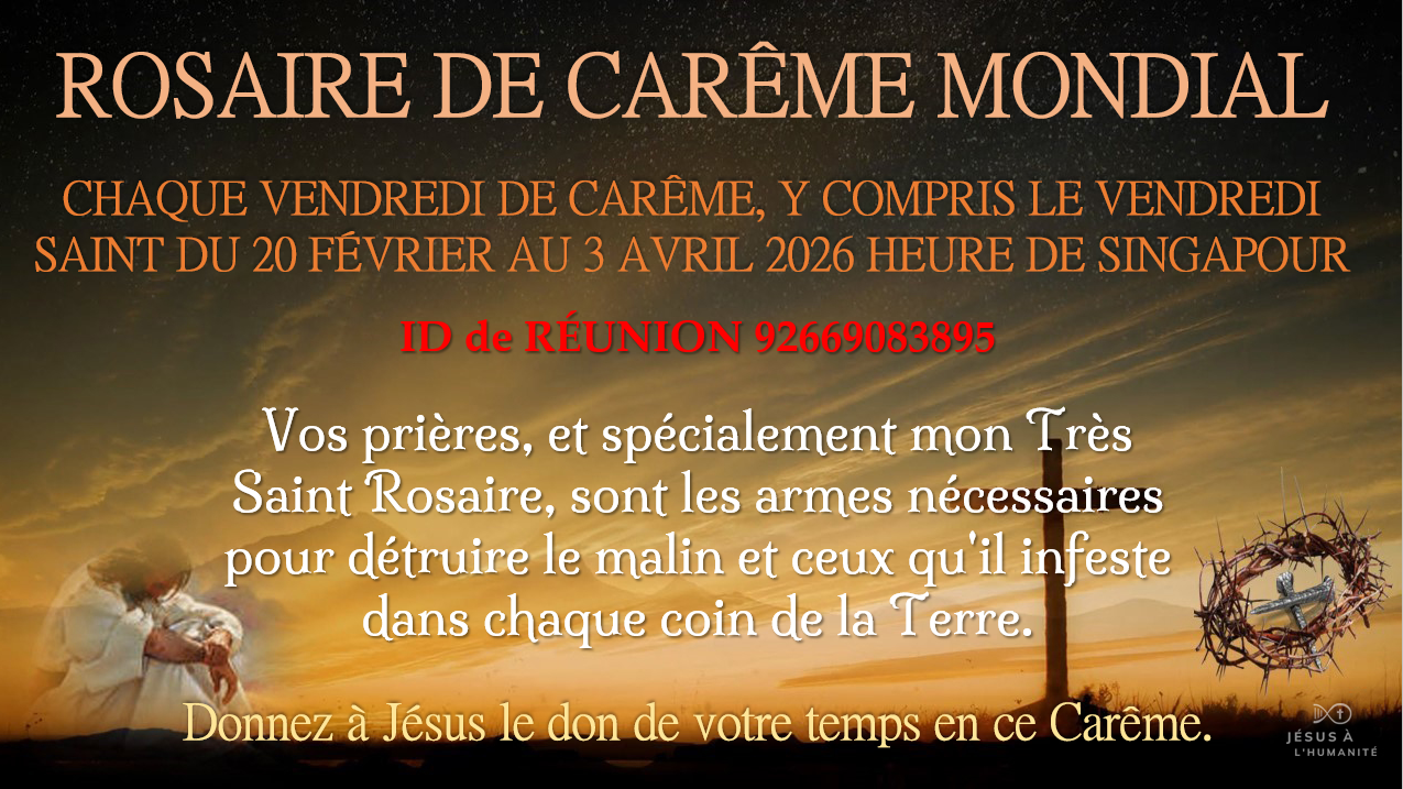 Rosaire de Carême Mondial - Asie