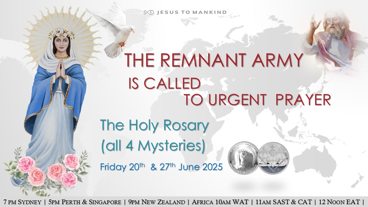 The Remnant Army is Called to Urgent Prayer