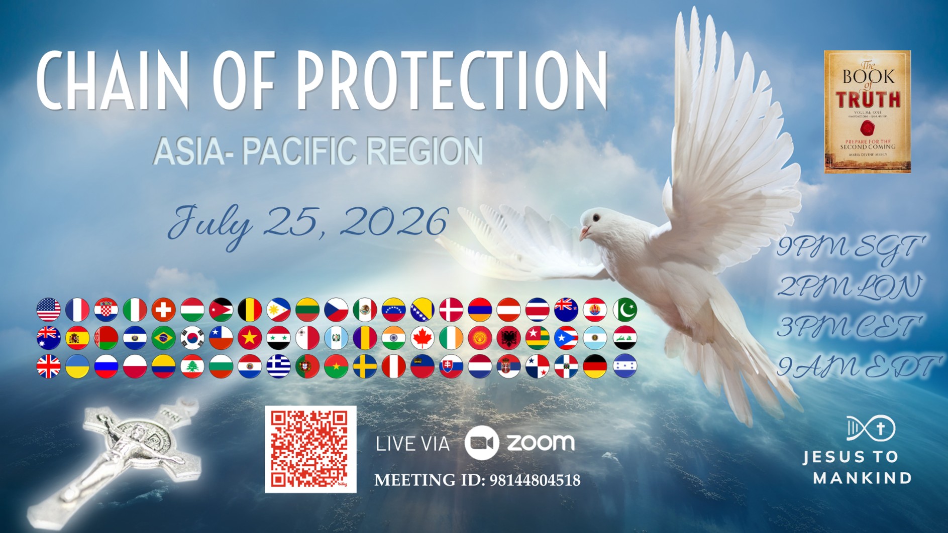 Global Chain of Protection Prayer - Asia