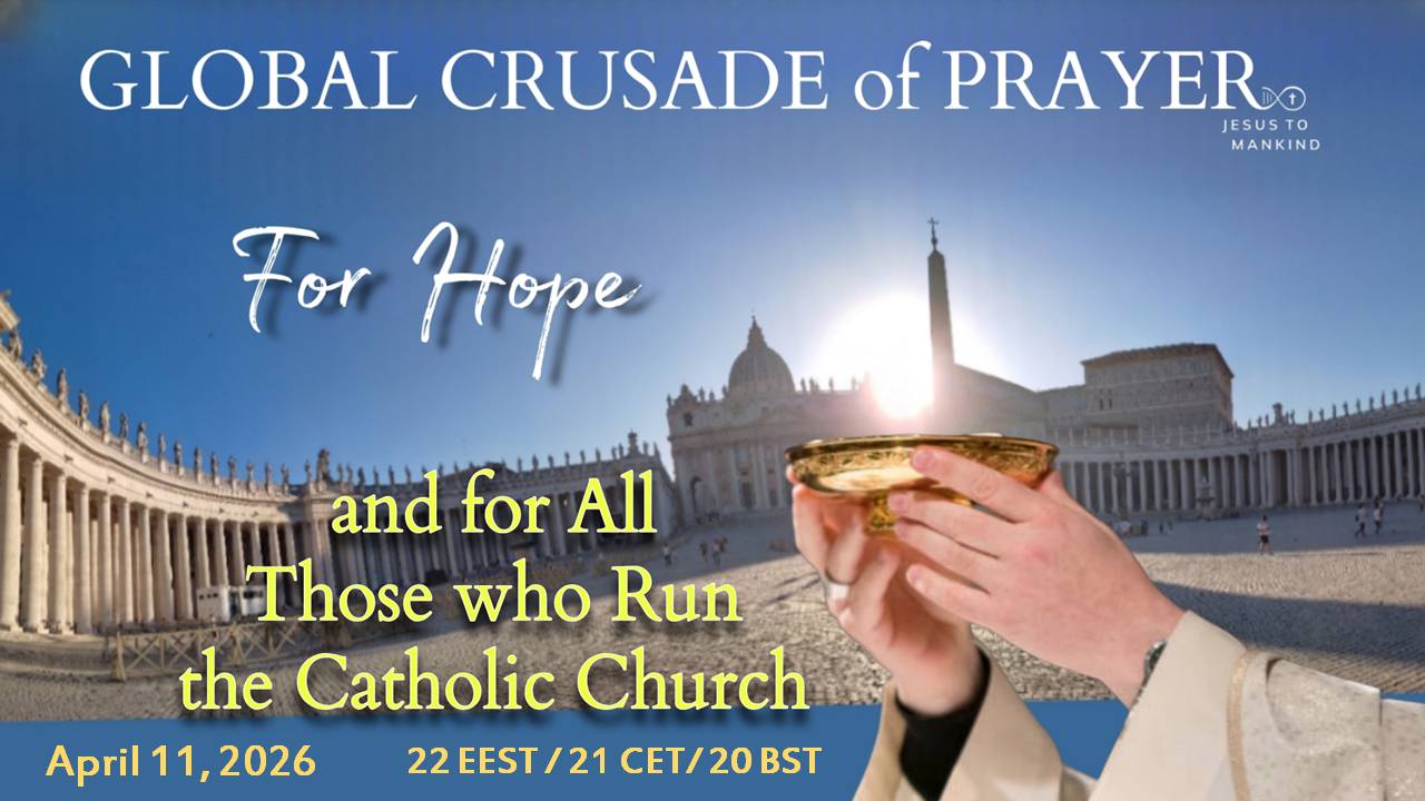 Global COP Europe - FOR HOPE AND FOR ALL THOSE WHO RUN THE CATHOLIC CHURCH