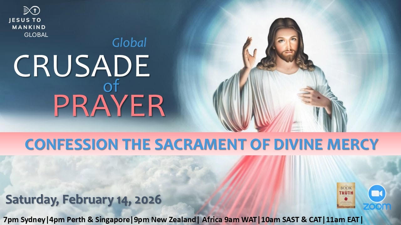 Global Crusade of Prayer: Confession: The Sacrament of Divine Mercy