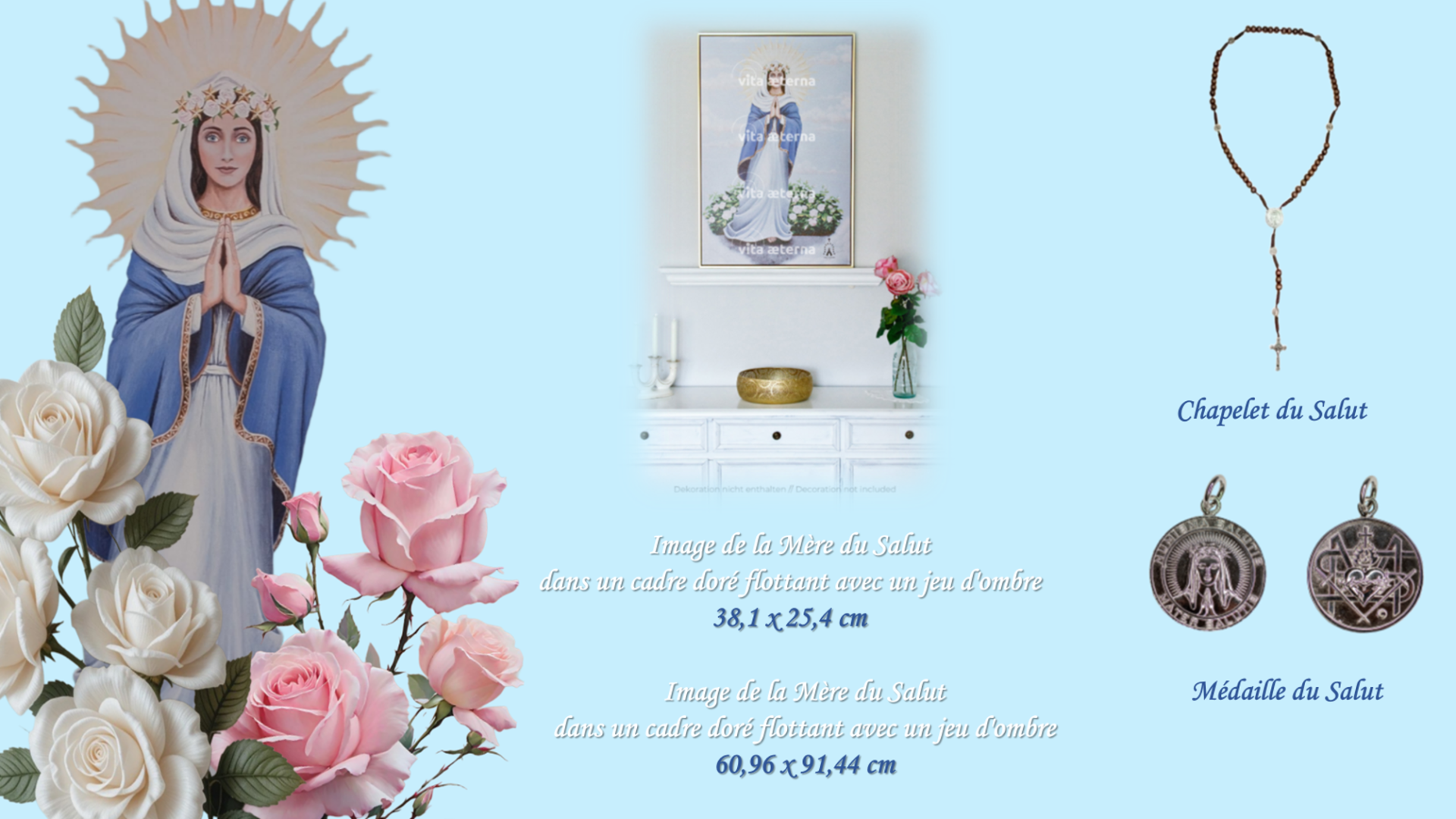 Offre spéciale pour le mois de Marie, Mère du Salut