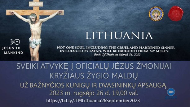     National Lithuanian Crusade of Prayer session for the protection of the Church, priests and clergy
