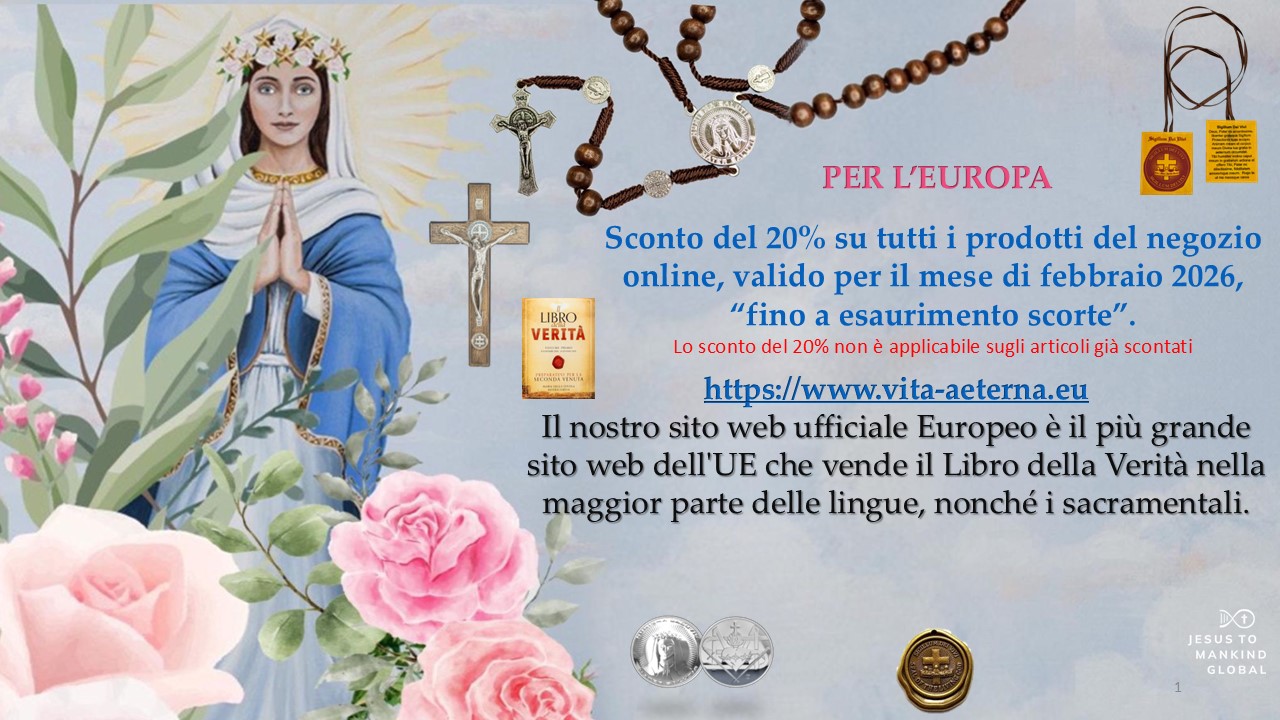 Offerta speciale con sconto del 20% - negozio online vita-aeterna