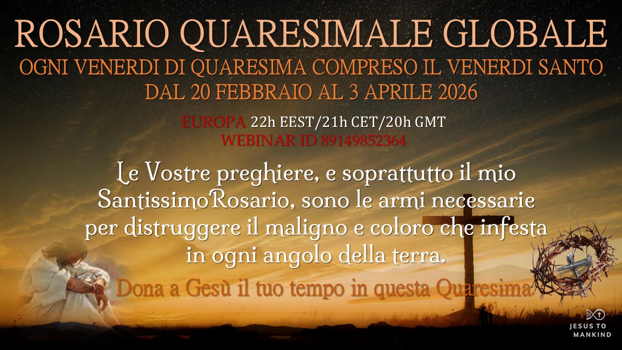 ROSARIO QUARESIMALE GLOBALE - EUROPA
