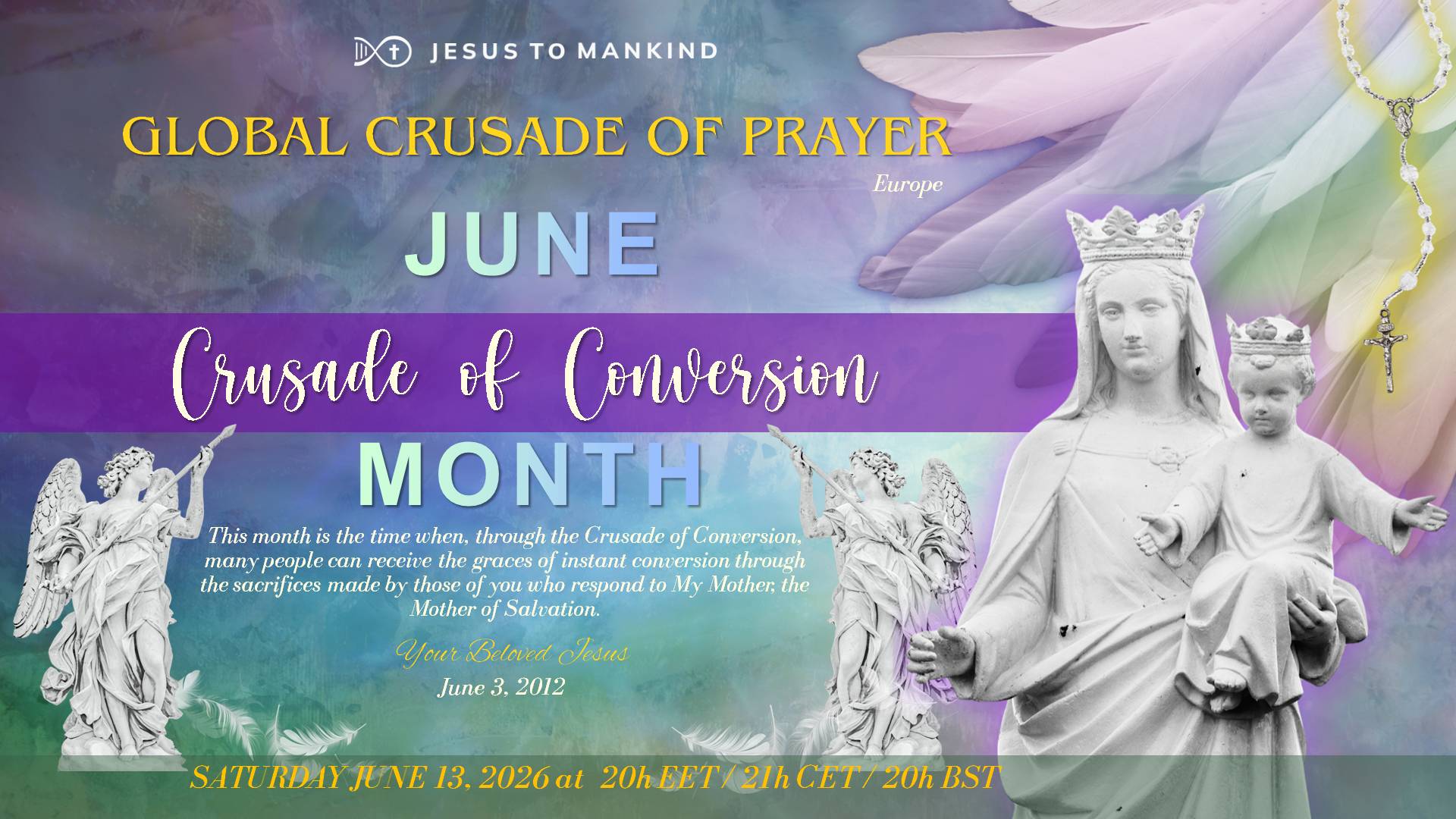 Global COP - June - Crusade of Conversion Month