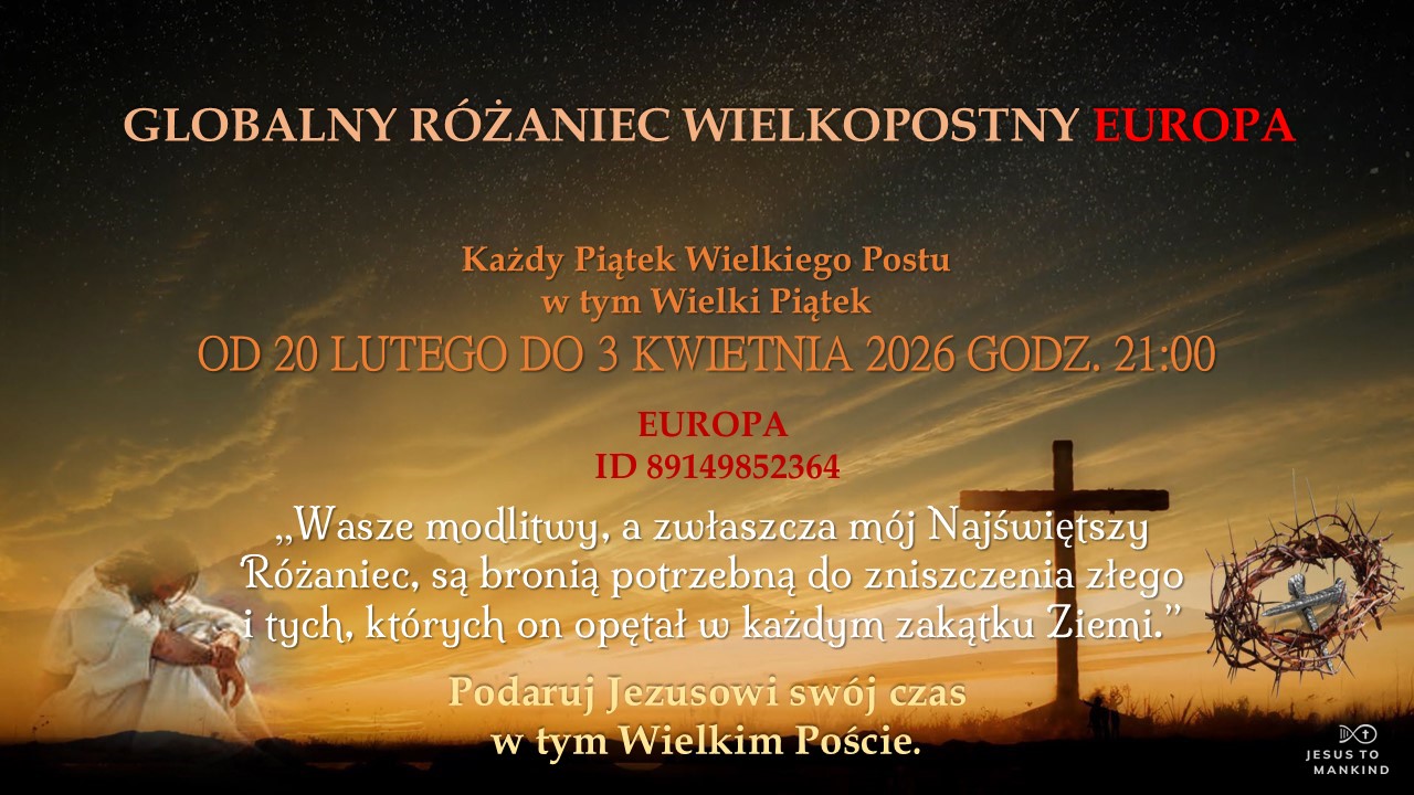 Globalny Różaniec Wielkopostny - Europa