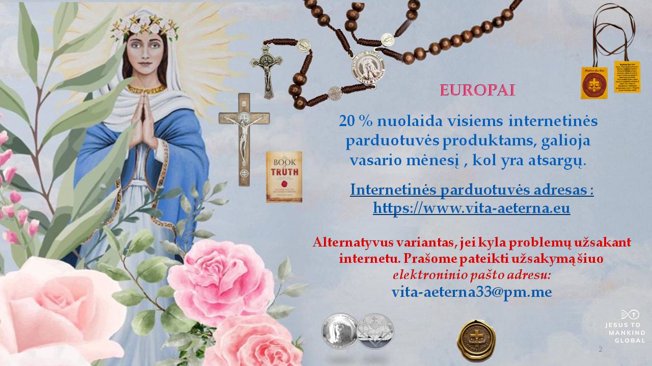 20 % nuolaida - vita-aeterna - 2 užsakymo variantai