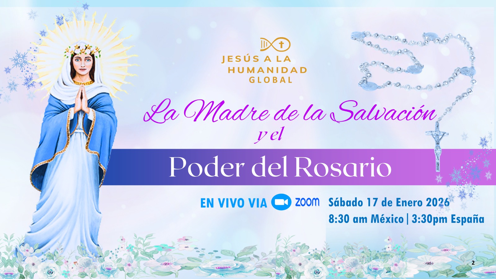 Madre de la Salvación y el Poder del Santo Rosario