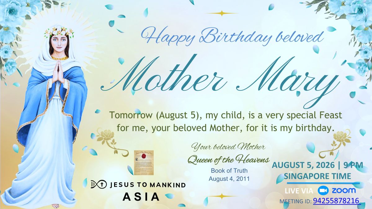 Happy Birthday Beloved Mother Mary