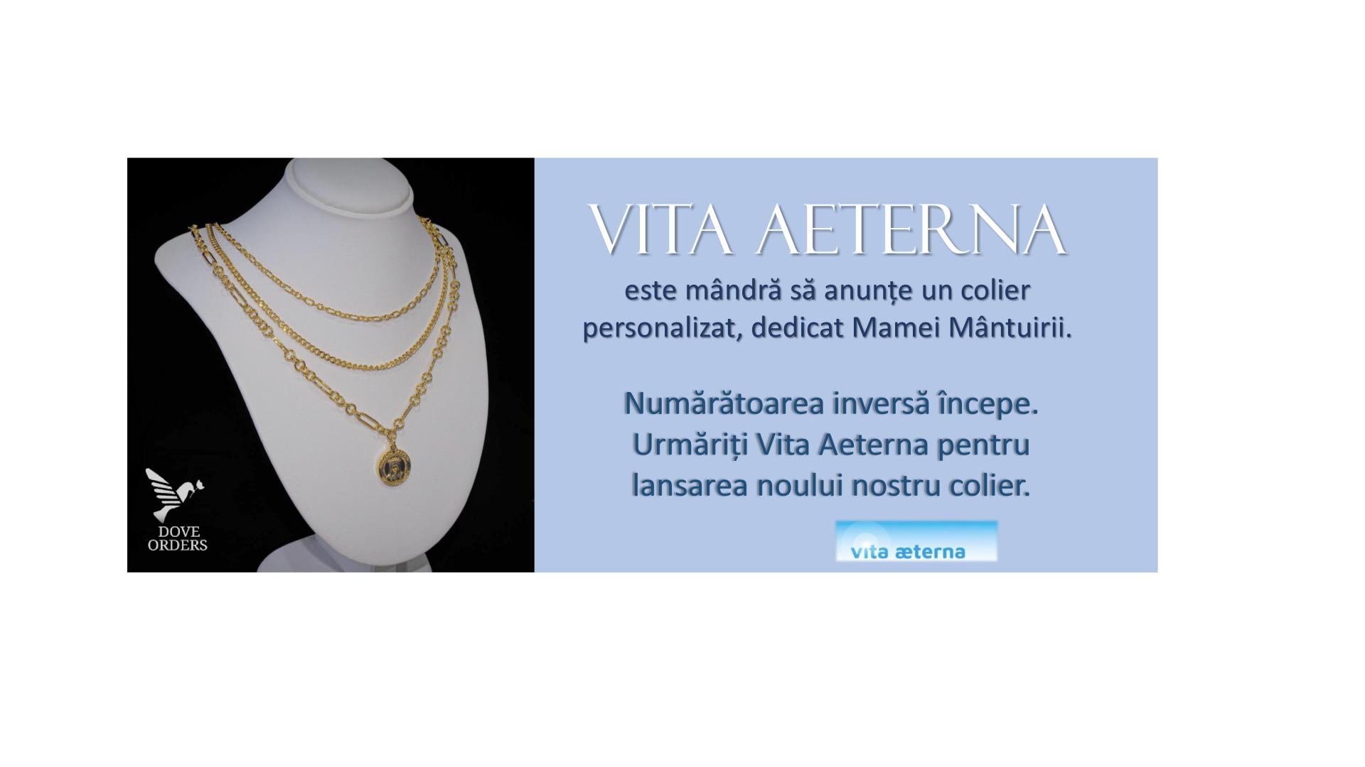 Anunt oficial - Lansarea unui colier dedicat Mamei Mântuirii