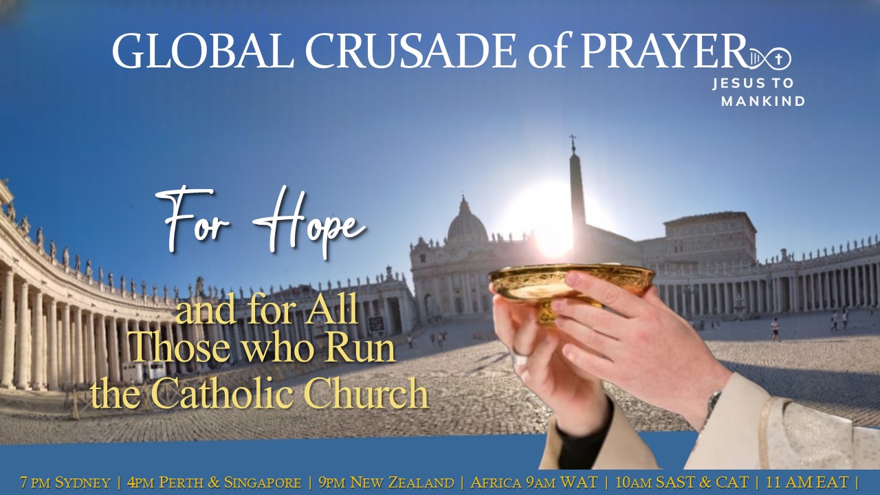 Global COP For Hope and for All Those Who Run the Catholic Church