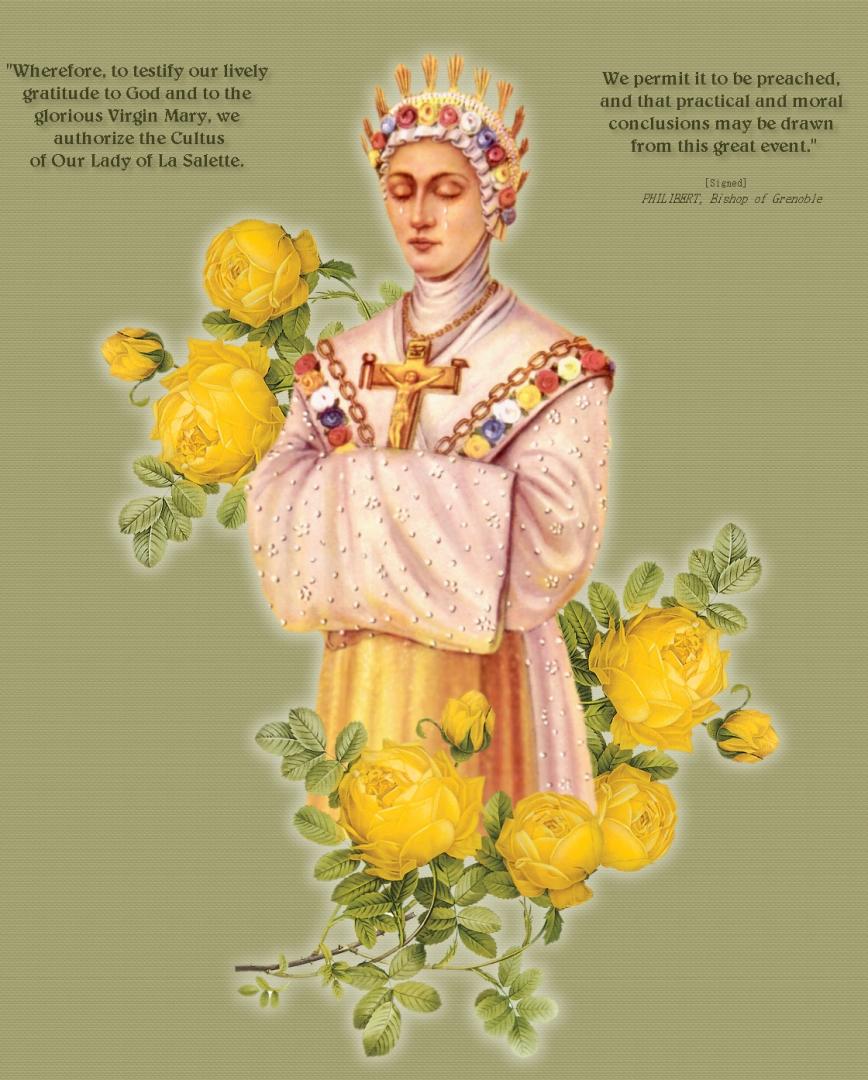 From JTM Canada-Feast of OUR LADY OF LA SALETTE September 19