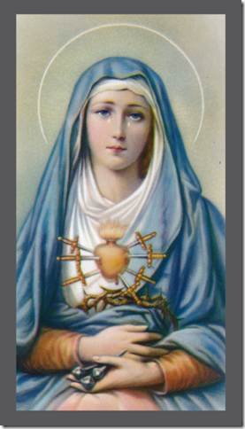 From JTM Canada-Feasts of THE EXALTATION of THE HOLY CROSS and OUR LADY of SORROWS - Sept 14+15