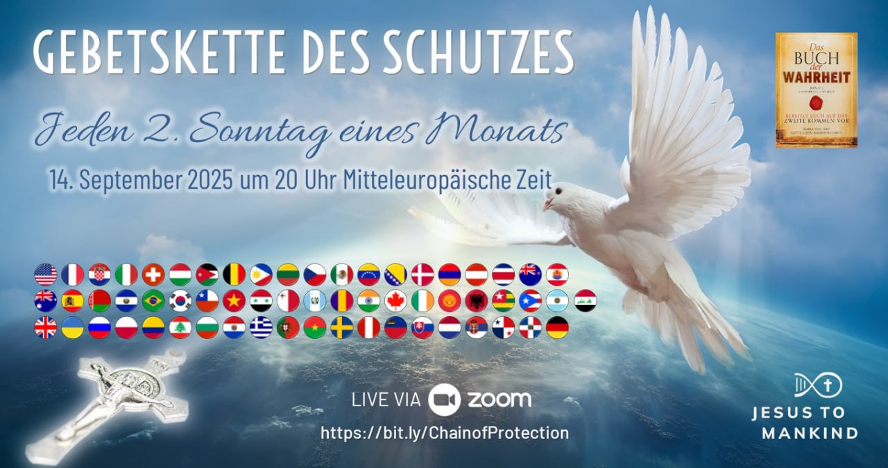 Gebetskette des Schutzes - Europa