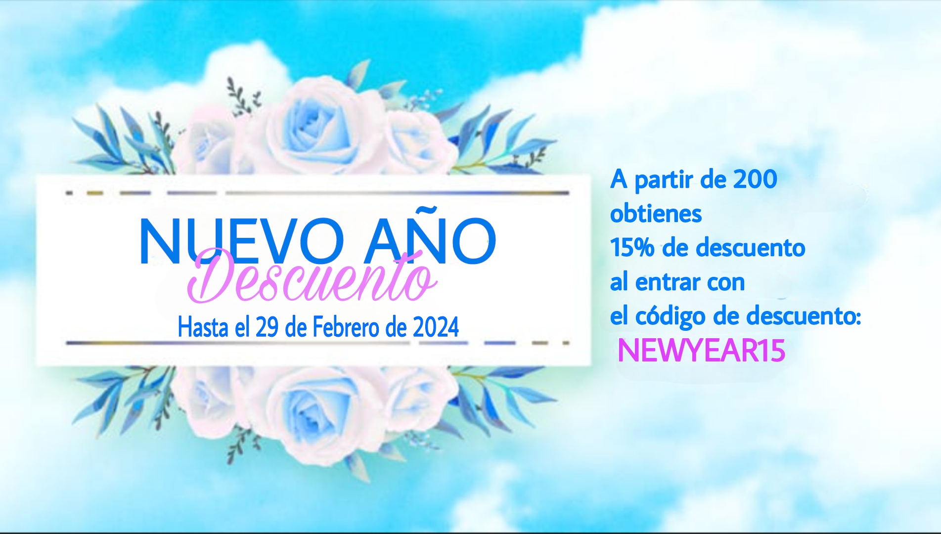 Oferta de Año Nuevo -Vita Aeterna