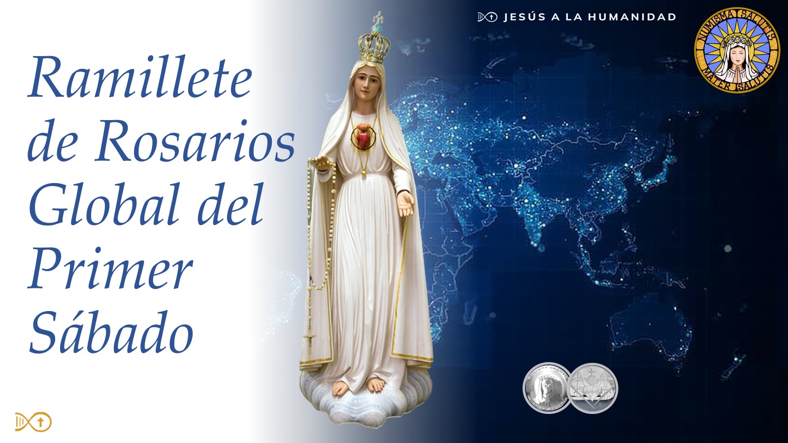 Ramillete de Rosarios de Primer Sábado - CAMBIO POR SÁBADO SANTO - EUROPA