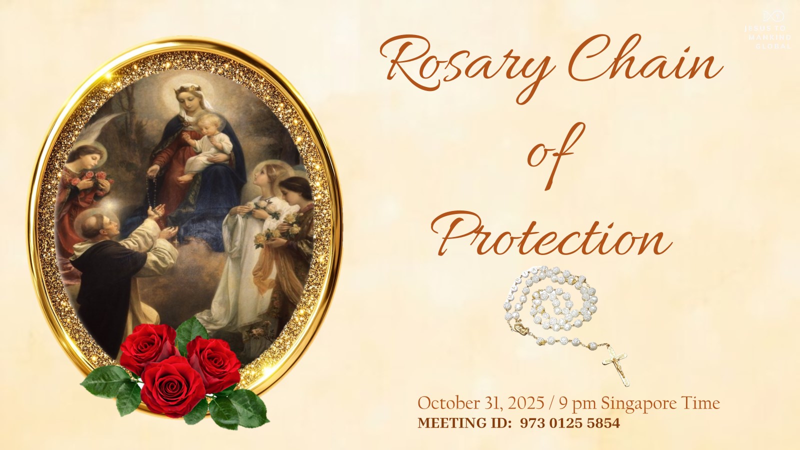 Rosary Chain of Protection - Asia