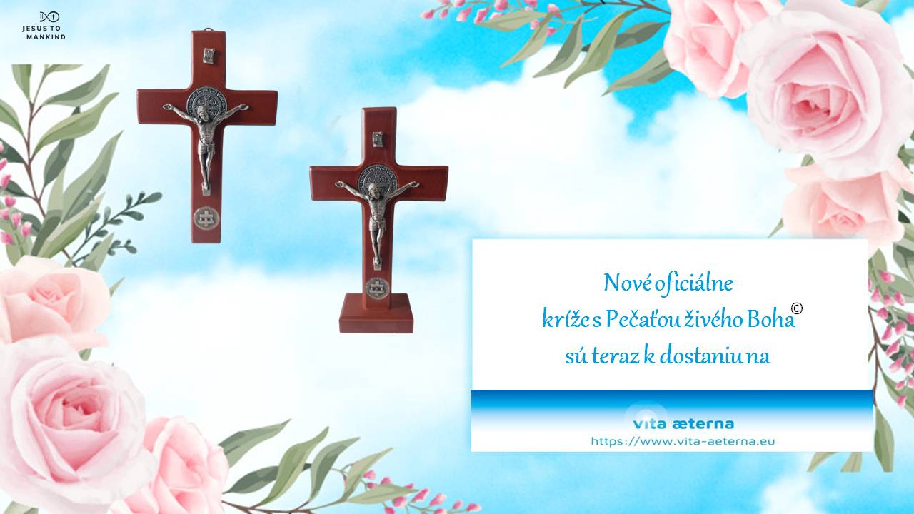 Nové kríže s Pečaťou živého Boha