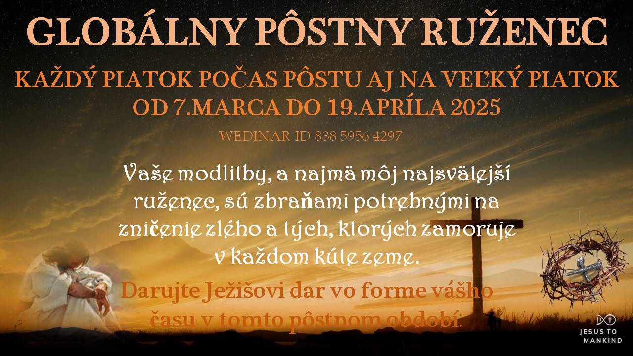 Globálny pôstny ruženec