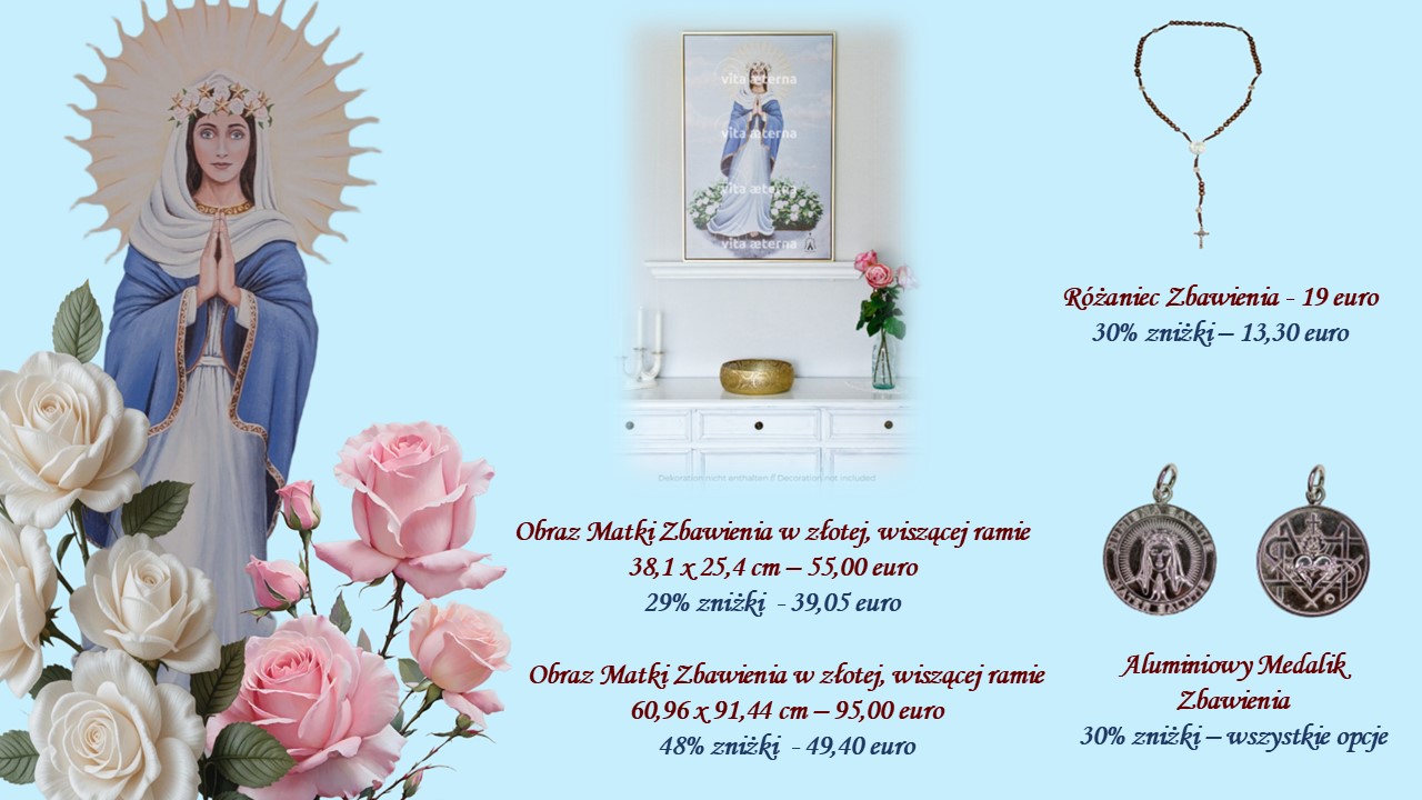 Oferta specjalna na Miesiąc Maryi, Matki Zbawienia