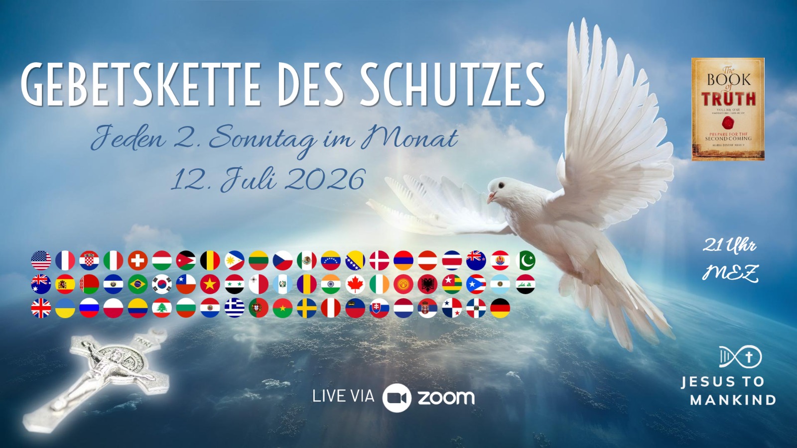 Gebetskette des Schutzes - Europa